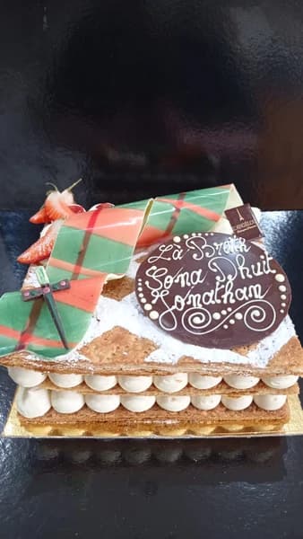 Birthday Scottish Milles Feuilles