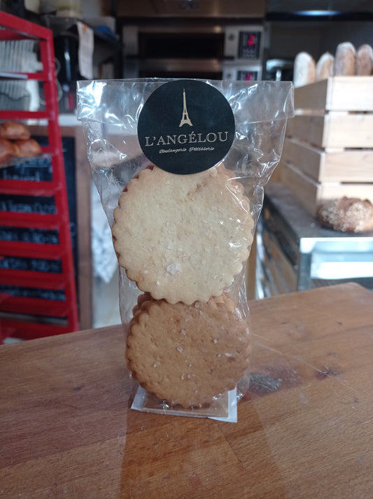 Sea salt lemon biscuit