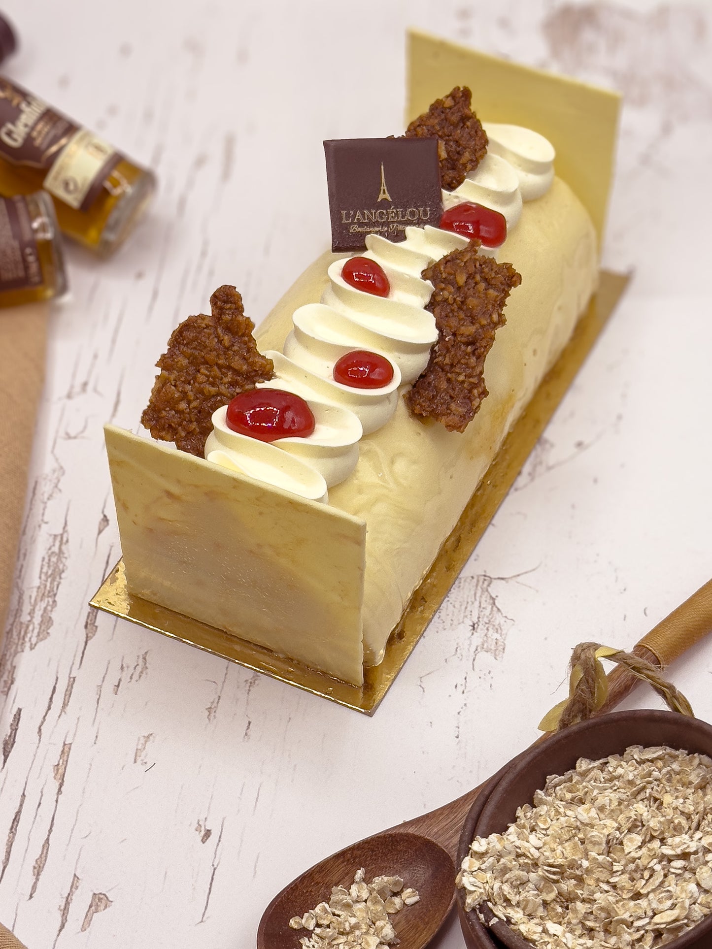 Cranachan Yule log